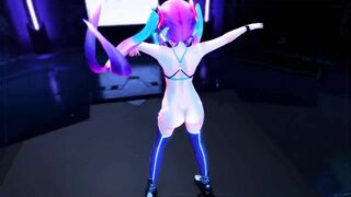 0297 -【R18-MMD】Hatsuke Miku's ass workout with nice camera angel - sexy and i know it