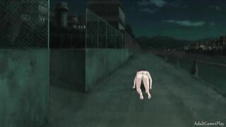 Hinata's Naked Walk ended with a Cock in Your Ass