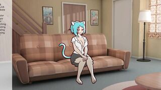 Nicole's Risky sex Foreplay | All Scenes Furry