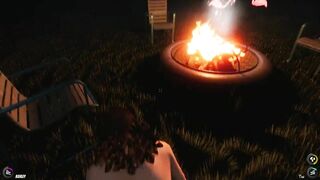 House Party - Gameplay Ashley a stranger's husband came while I was fucking her in the yard