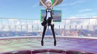 【MMD】Sea breeze for the first time in town【R-18】
