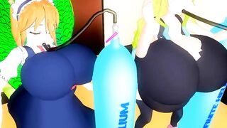 Imbapovi - Tohru and Lucoa do the Biggest Body Inflation in the Universe