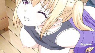 Cute Girl With big Tits And Ass Fuck Tight ass Hardcore Rough Sex Doggystyle Orgasm Anime Hentai