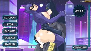 Batman vs Cat woman hentai sex game