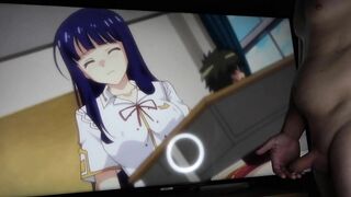Hottest Anime Hentai Schoolgirl Can't Stop Masturbating In Class With Others Seeing (SO RISKY)