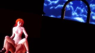 【SEX-MMD】Nami - Elect sex dance【R-18】