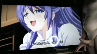 Anime Cheating BF Having Sex (Doggystyle And Premature Creampie) With His Perv GF's Friend PART 1
