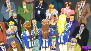 Mr Dred's Maids Prepare For A Party Where They Will Entertain The Crowd With A Sexy Show - Hentai Pros