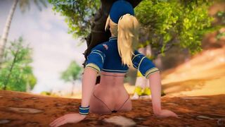 Mysterious Heroine Mushikan Conceived Green Forest Fucked by Robot 3D Hentai NSFW NTR Part 4
