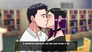 Dawn Of Malice: Kissing In The College Library-Ep19