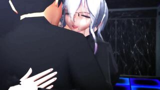 【SEX-MMD】Erotic Haku & Angela【R-18】