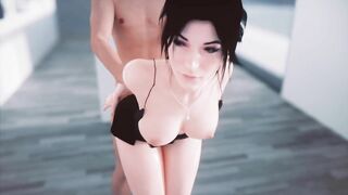 3D Hentai: Lara Croft Anal Creampie Uncensored Hentai Compilation
