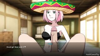 Sakura Know Hot to Do the best BLOWJOB