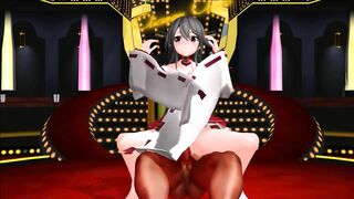 【SEX-MMD】Haruna de Lovecino Sex Dance【R-18】