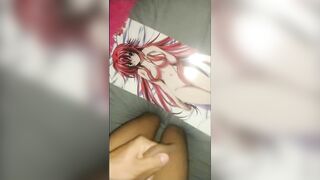 Me masturbo con rias gremory para mi amiga otaku