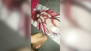 Me masturbo con rias gremory para mi amiga otaku