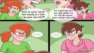 The Fairly OddParents - Adult Timmy and vicky fight turns into sex Stepbrother fucks his stepsister