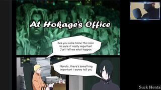 Sasuke Come to Hokage To Fuck Tsunade