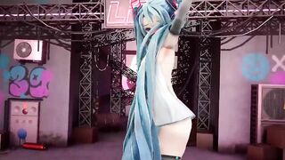 Hatsune Miku Fucked like a slut 【Hentai 3D】