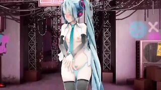 Hatsune Miku Fucked like a slut 【Hentai 3D】