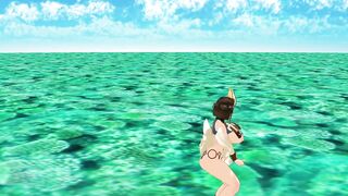 【MMD】High-fidelity raver with modified Menace【R-18】