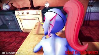 Undertale Undyne Sex 3D Animation【Hentai 3D】