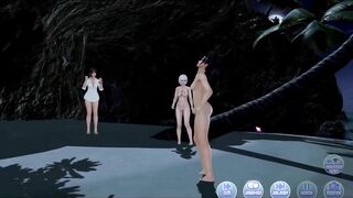 Dead or Alive Xtreme Venus Vacation Nagisa Nude Mod Rock Climbing Fanservice Appreciation