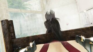 Futa Ivy Valentine Fucks Taki Until She Squirts Soul Calibur BDSM Bondage 3D Hentai