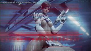Sombra-Machines HMV Compilation (Overwatch)【Hentai 3D】