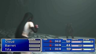 Tifa In The Cave