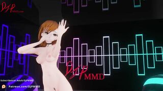 Sexy NUDE Misaka Love Dive Blender MMD 1520