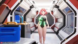 [Breast Expansion] Pyra's Jiggle Physics Test