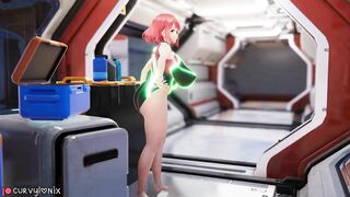 [Breast Expansion] Pyra's Jiggle Physics Test