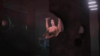 Lara and Dildo Machine【Hentai 3D】