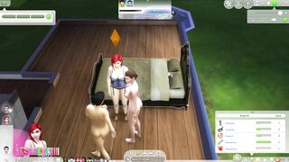 Something happened in the pool while my sims fucked!