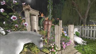 Pantyhose Dancing in Moonlight