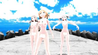 【MMD】ECHO at the breakwater【R-18】