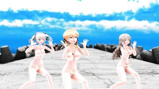 【MMD】ECHO at the breakwater【R-18】