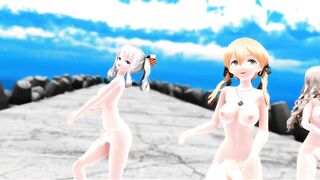 【MMD】ECHO at the breakwater【R-18】