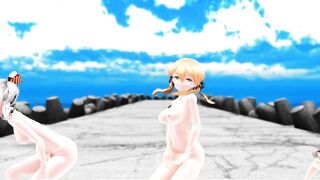【MMD】ECHO at the breakwater【R-18】