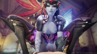 Overwatch - Widowmaker Riding Dick Cowgirl Position (Sound)