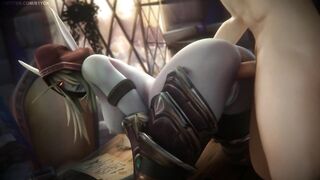 Sylvanas Windrunner anal fuck - Warcraft (Fpsblyck)