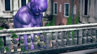 Huge monster ork fuck with beautiful girls - 3d hentai animation