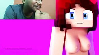 Minecraft Hentai & Minecraft Xxx Porn Video reaction