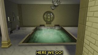 The Prefects Perfect Bathroom - Gobbywarts//Harry Potter Rule 34//Sims 4
