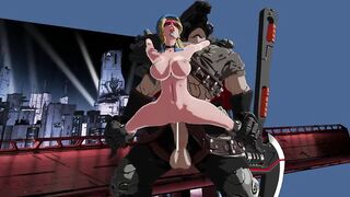 Juicy blonde cop in sexy boots gets impaled on a ишп fat giant cock - Pure Onyx [eromancer]