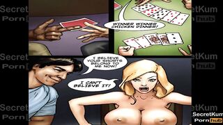 The Poker Game season 1 Ep. 2 - cheating Wife Gangbang ( WITH AUDIO )