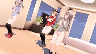 hentai 3D anime, heartwarming H dance
