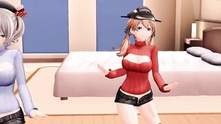 hentai 3D anime, heartwarming H dance