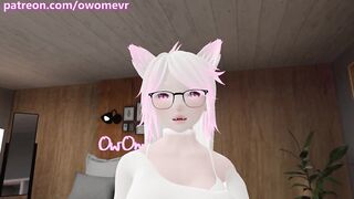 Shy and blushy vtuber takes you home after a date - Romantic POV VRchat erp - Preview